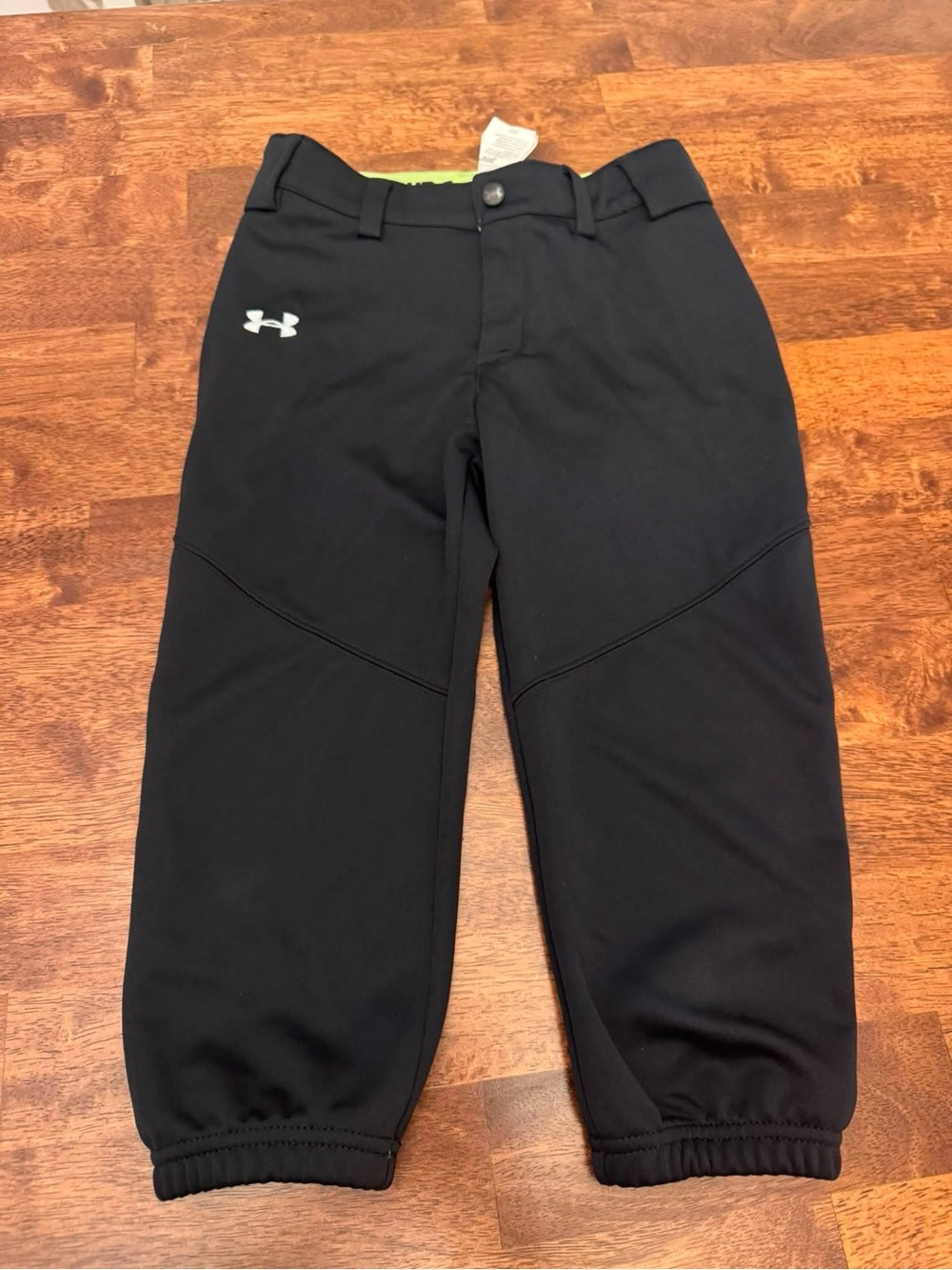 Under Armour Black Kids Jogger Pants with Logo